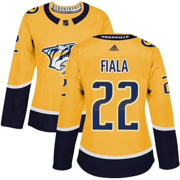 Damen Nashville Predators Trikot Kevin Fiala 22 Kulta Authentic